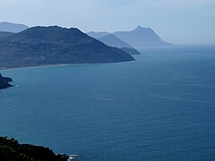 La corniche du Dahra près du cap Ténès.