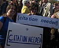 „Wikipedian Protester“ in Washington