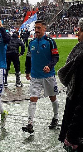 Marcel Mehlem bij Karlsruher SC in januari 2018