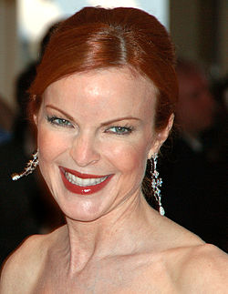 Bree Van de Kampin näyttelijä Marcia Cross vuonna 2008.