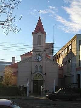 Kathedraal Nuestra Señora de Luján in het centrum van Río Gallegos