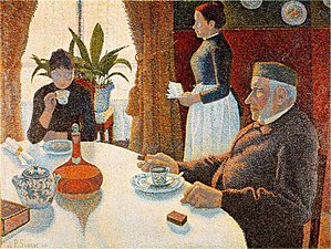 Paul Signac, Breakfast, 1886–87