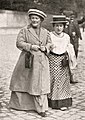 Image 25Socialist feminist Clara Zetkin and Rosa Luxemburg in 1910 (from Socialism)