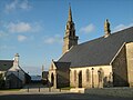 L'église paroissiale Saint-Budoc.