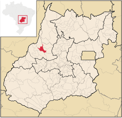 Location in Goiás state