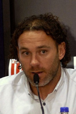 Milito als trainer van Estudiantes in 2015