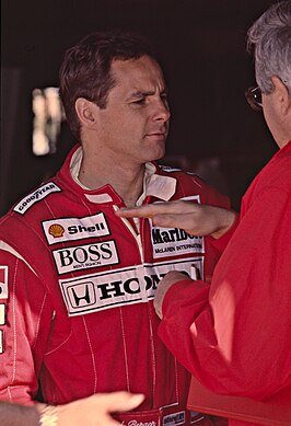 Gerhard Berger in 1991