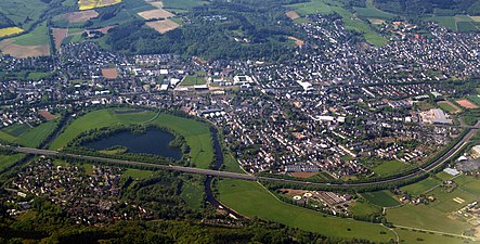 Gezicht op Hennef