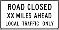 Road Closed Ahead