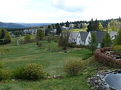 Alt und Neu in Masserberg im Thüringer Schiefergebirge