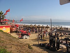 Plage de Reñaca.