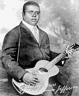 Blind Lemon Jefferson egyetlen ismert fényképe, 1926 körül