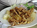 Chicharrón de pescado y mariscos