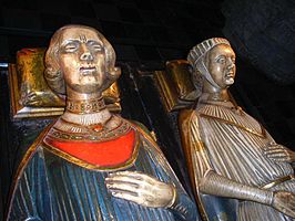 graftombe van Gerard III en zijn vrouw Margaretha in de Munsterkerk, Roermond.