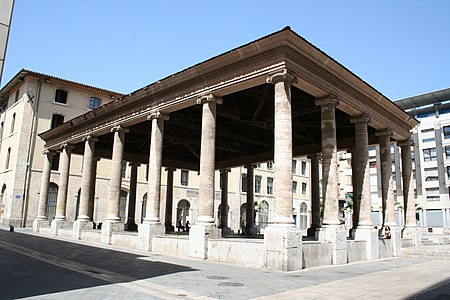 The Hall Puget, or fish market, in Marseille