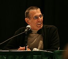 L'actor y director estausunidense Leonard Nimoy, en una imachen de 2010.