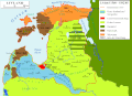 Image 8Divisions of Livonia, 1560–85 (from History of Latvia)