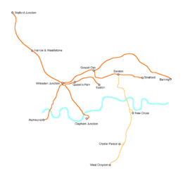 Station Denmark Hill (London Overground)