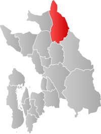 Kart som viser Eidsvoll kommune.