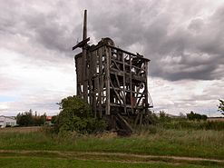 Остов ветряной мельницы