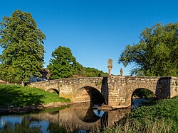 55. Platz: Ermell mit Rodachbrücke in Seßlach im Landkreis Coburg