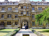 Clare College, Cambridge, the college which would have received Lady Sidney's inheritance but for the persistence of her executors.