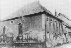 Synagoge in Alsenz (um 1930)