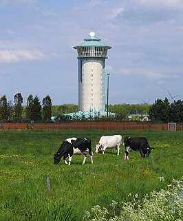 De verbouwde voormalige watertoren