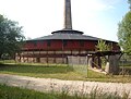 Horno circular en Nivaagaard en Dinamarca