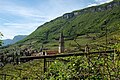 Termeno in primavera - vista da nord