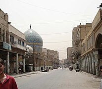 جامع الحيدر خانة في شارع الرشيد.