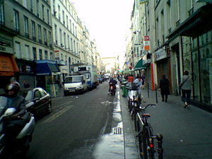 Sud de la rue du Faubourg-Saint-Denis (2007).