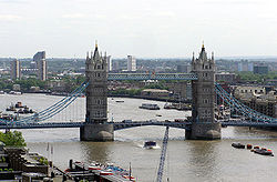 De Tower Bridge in Londen