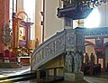 Renaissance pulpit from 1586 to 1588