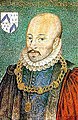 Michel de Montaigne met de keten van de Orde van de Heilige Michaël