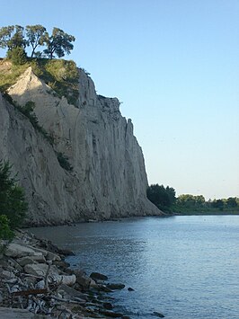 Scarborough Bluffs aan het Ontariomeer