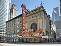 Image 128The Chicago Theatre, a former cinema restored as a live performance venue (photo by Daniel Schwen) (from Portal:Theatre/Additional featured pictures)