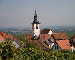 Weyher in der Pfalz – Veduta