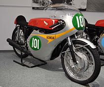 250cc-Honda RC 163 viercilinder uit 1963