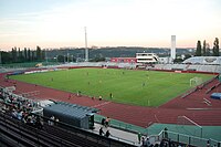 A FK Dukla Praha stadionja