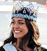 Miss World 2009 Kaiane Aldorino at her homecoming celebrations in Gibraltar, 17 December 2009