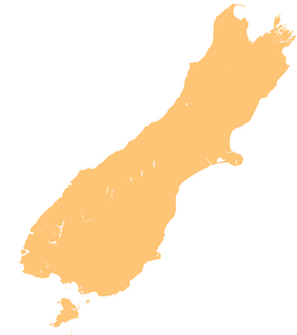 Rolleston River is located in South Island