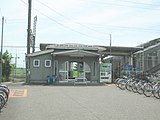 先代の北口駅舎（2004年8月）