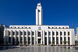 The city hall