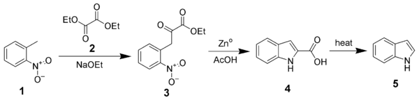 Synthèse de Reissert de l'indole