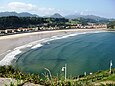 La plage de Santa Marina.