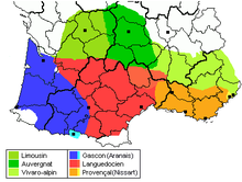 Dialectele limbii occitane