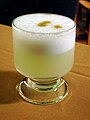 Image 12A pisco sour (from List of cocktails)