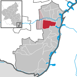 Läget för Bellheim i Landkreis Germersheim