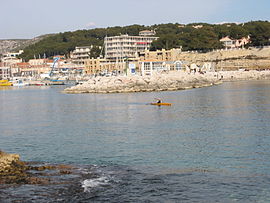 Port in Carry-le-Rouet